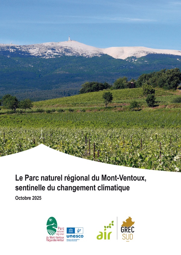 Cahier du Parc naturel régional du Mont-Ventoux – Sentinelle du changement climatique