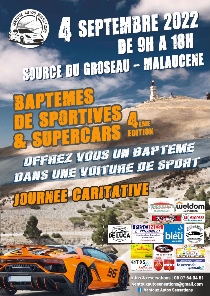 Supercars op de Mont Ventoux
