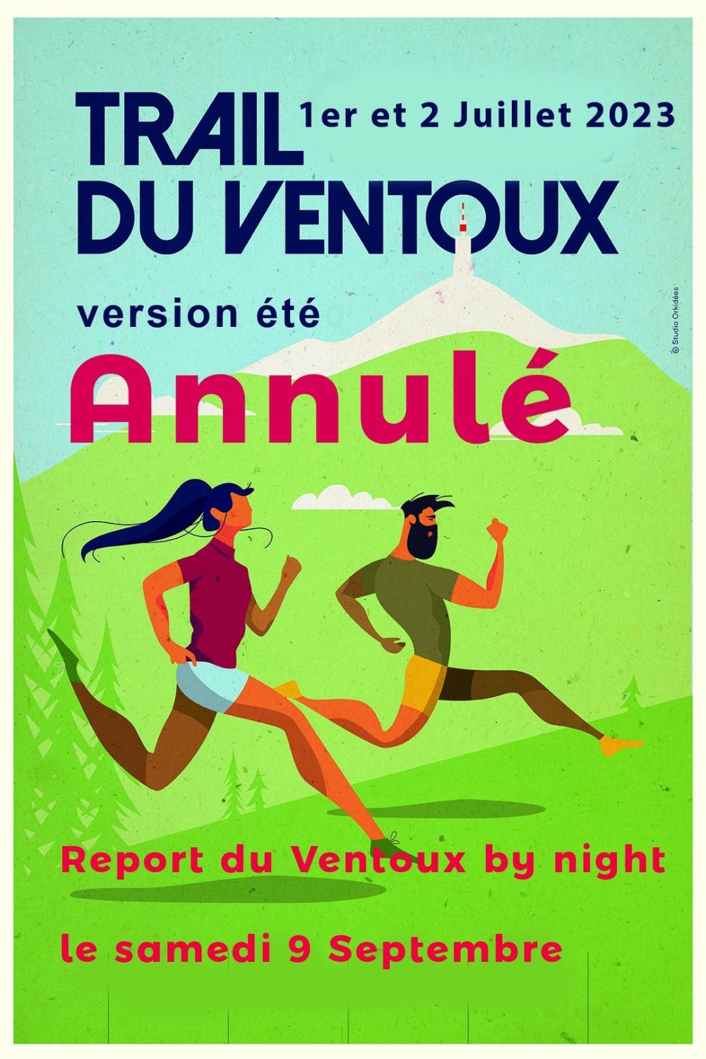 Trail du Ventoux  juli2023 geannuleerd