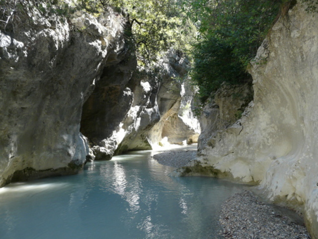 Gorges du Toulourenc in Veaux