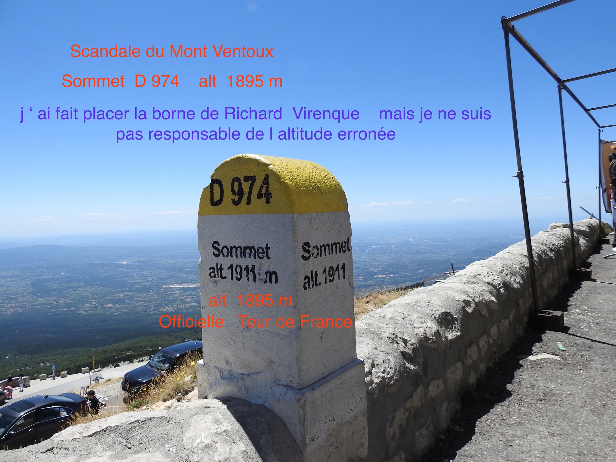 De Kale Berg Hoe hoog is de Mont Ventoux?