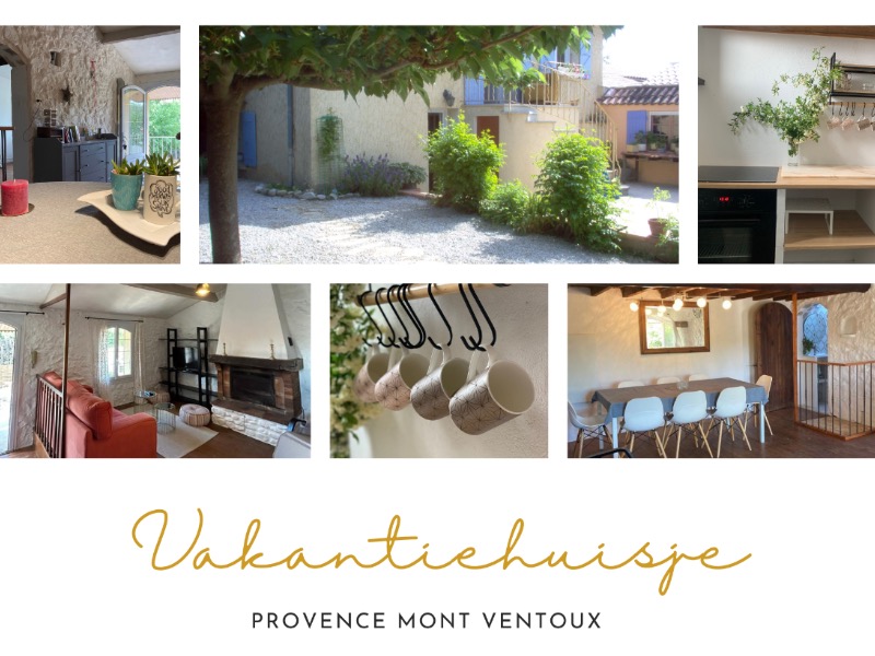 Vakantiehuisje Provence Mont-Ventoux