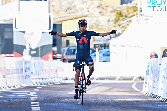 Ivan Sosa wint 3e etappe Tour de la Provence 2021. Foto: Tour de la Provence.