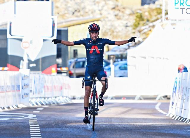Ivan Sosa wint 3e etappe Tour de la Provence 2021. Foto: Tour de la Provence.