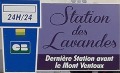 Station des Lavandes, Bedoin. Foto: Association Bedoin Ventoux l'avenir ensemble.
