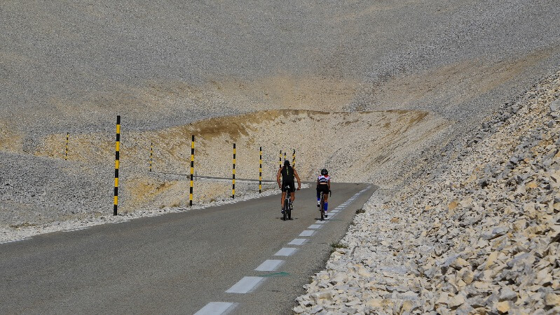 Mont Ventoux beklimmen vanuit Bédoin, Malaucène of Sault